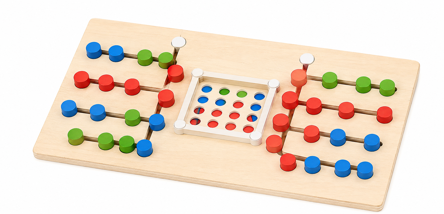 لعبة تحدي الألوان لأربعة ألوان | Four-Color Game Battle
