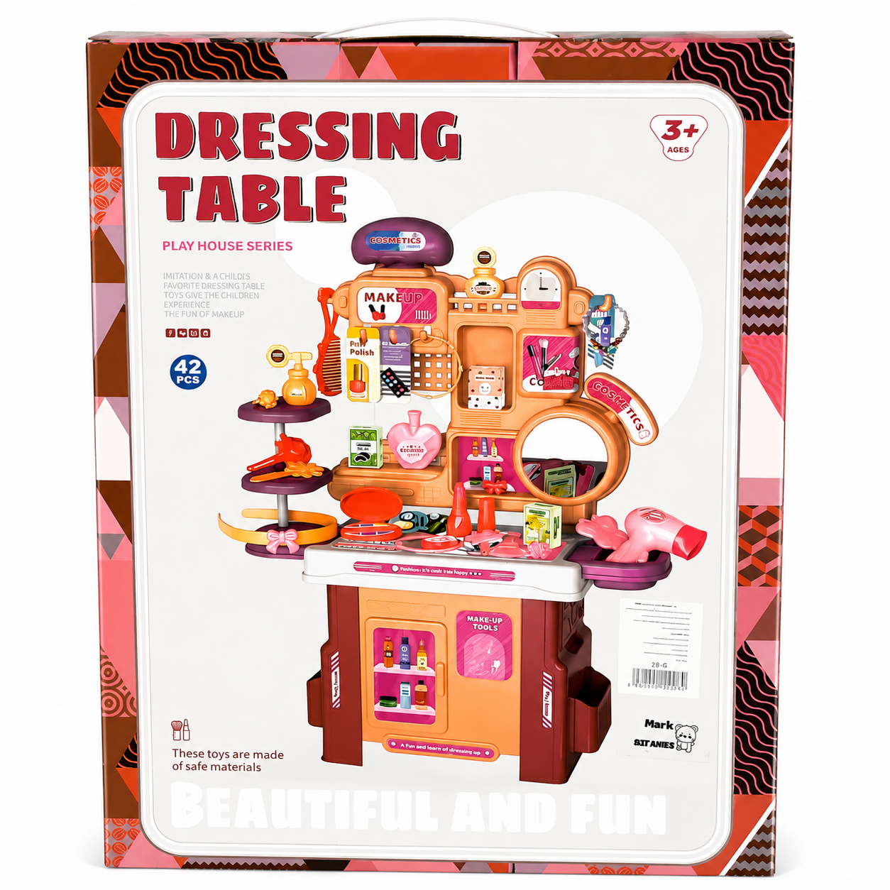 طاولة تزيين ألعاب للأطفال | Dressing Table Beauty Playset