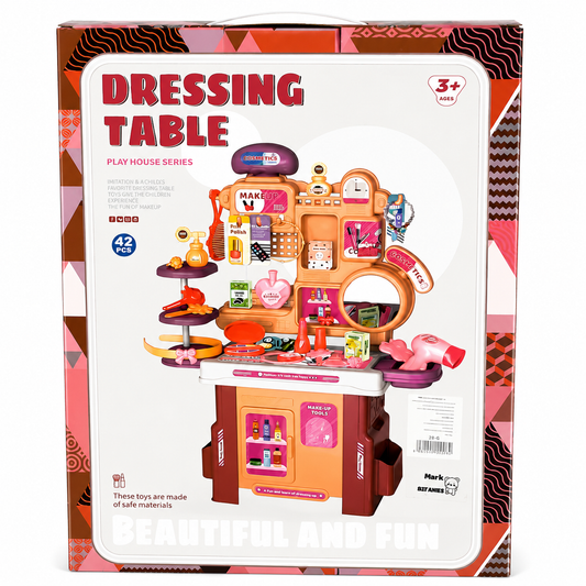 طاولة تزيين ألعاب للأطفال | Dressing Table Beauty Playset