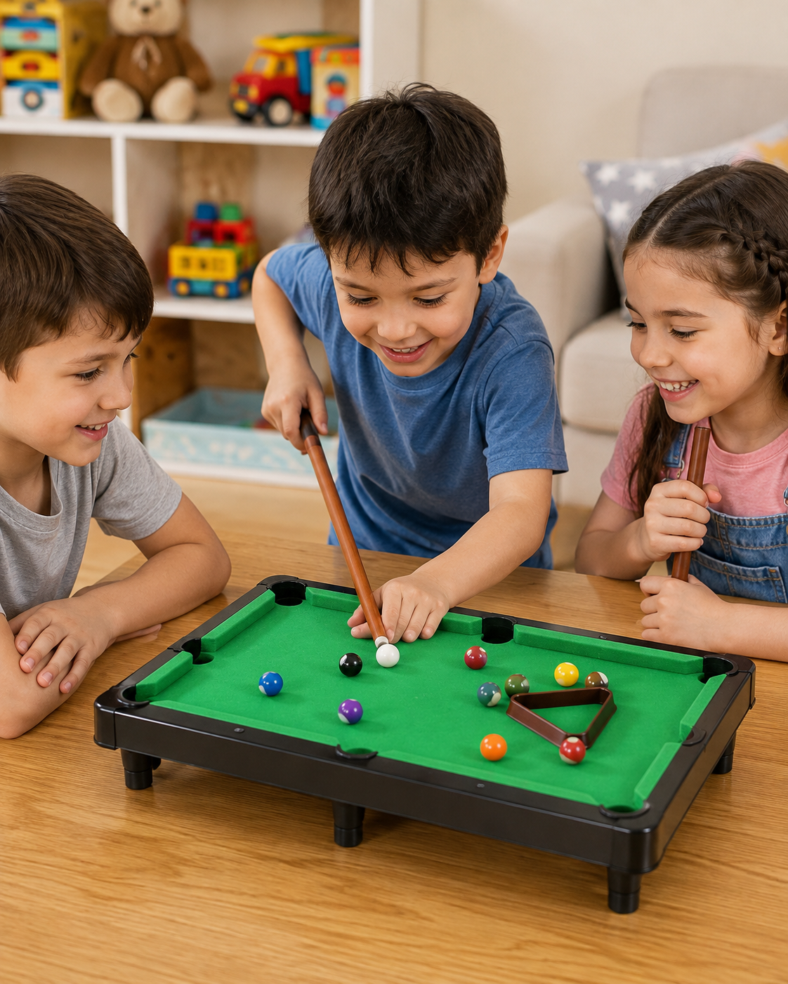 طاولة بلياردو صغيرة للأطفال | Mini Billiard Pool Table Game