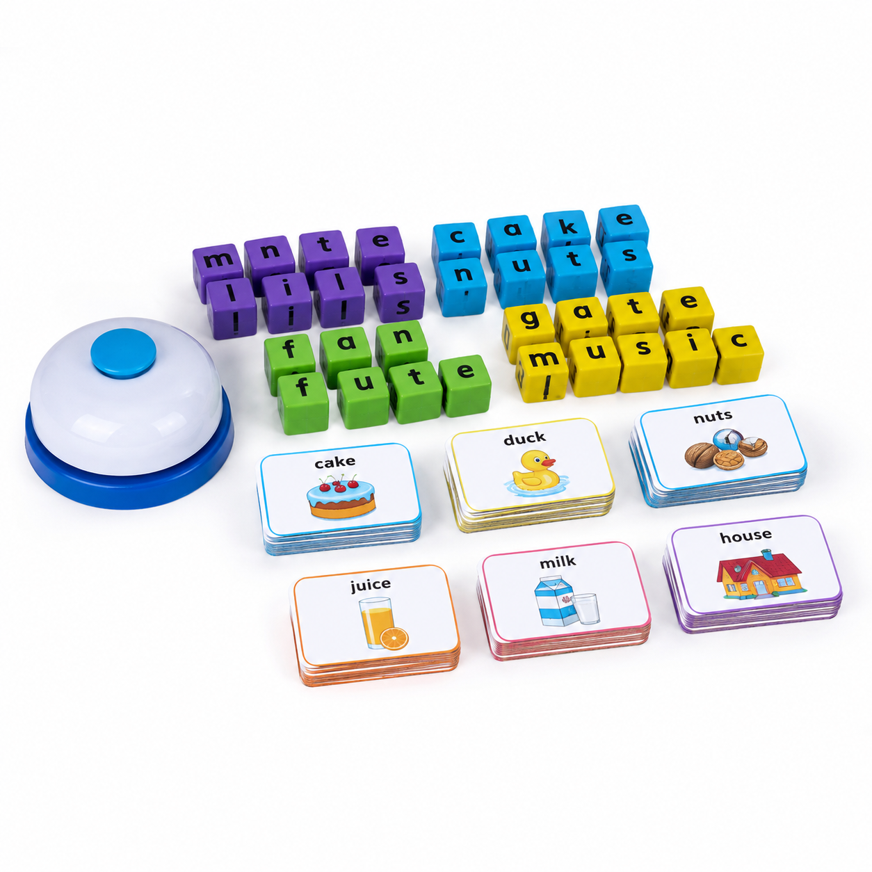 Spelling Word Blocks - مكعبات تهجئة الكلمات الإنجليزية