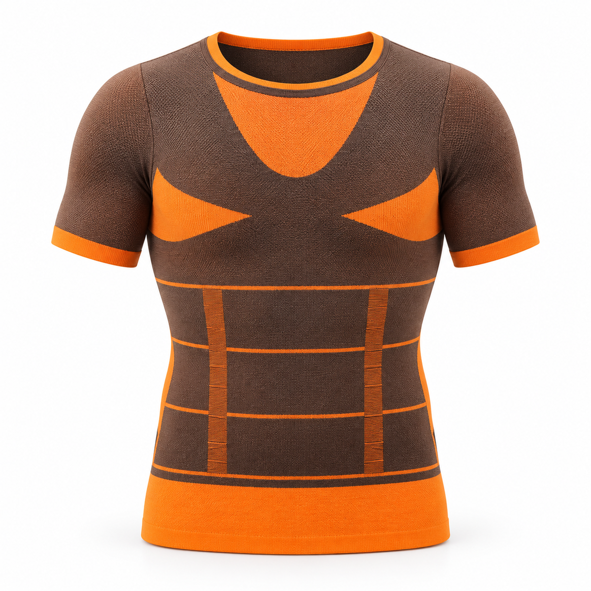 قميص مشد رجالي بأكمام Just-One Shapers Y-218 | Men's Seamless Slimming Shirt