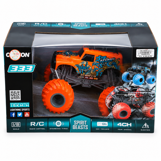 سيارة ضخمة بالريموت كنترول 333 Spirit Beasts R/C Off-Road Car