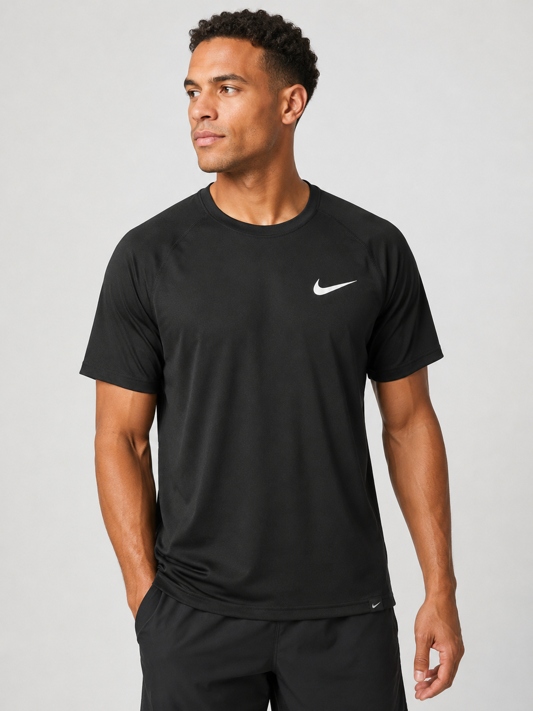 تيشيرت رياضي أسود Dri-FIT | Black Sports T-Shirt