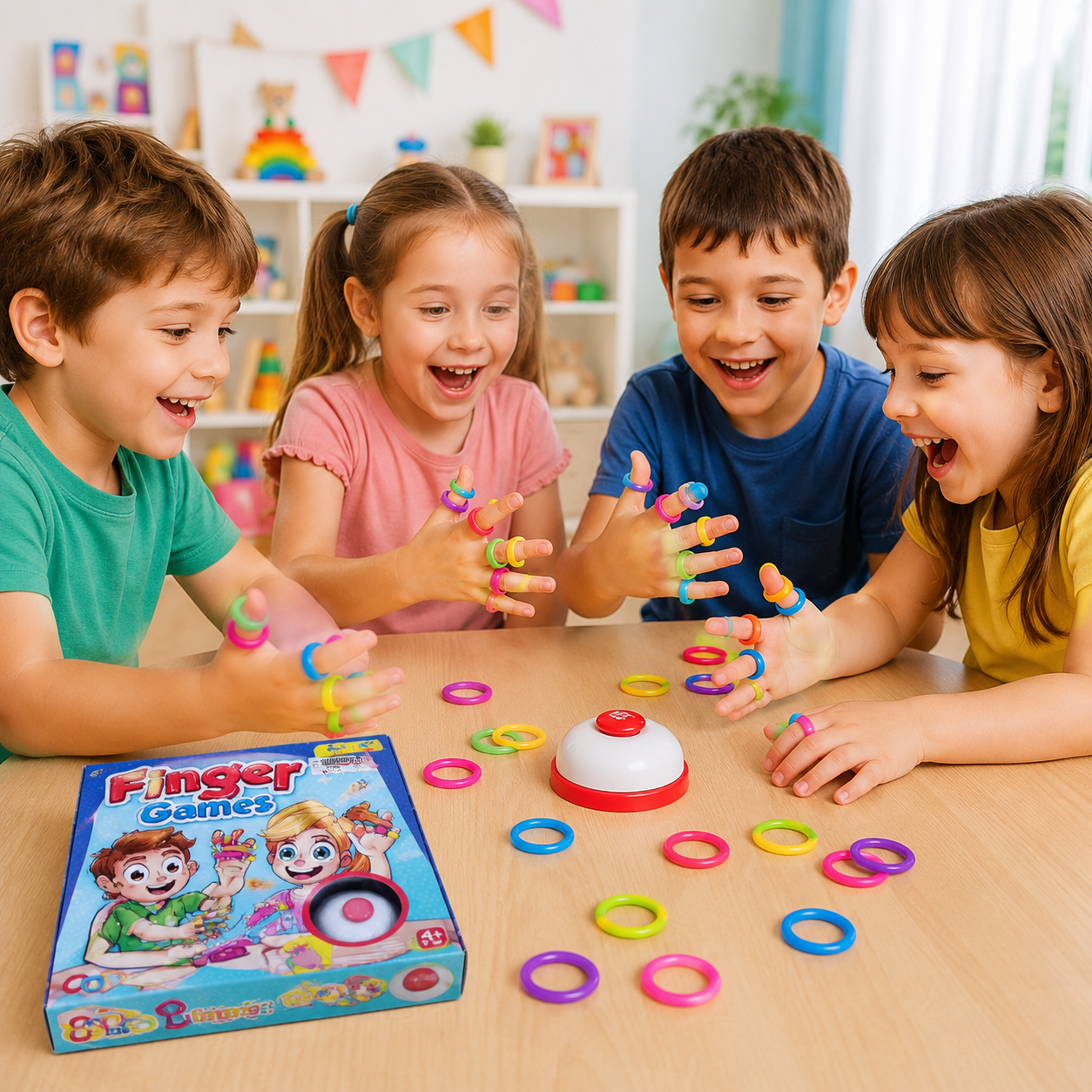 Finger Games - لعبة الأصابع التفاعلية