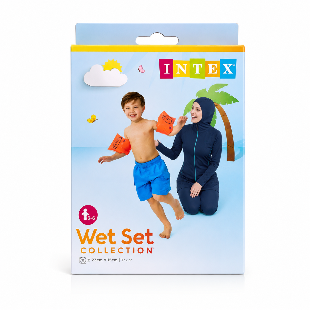 عوامات ذراع للأطفال INTEX Wet Set
