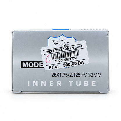 شمبرير دراجة HAM مقاس 26 بوصة صمام F/V | HAM Bicycle Inner Tube 26×1.75/2.125 F/V