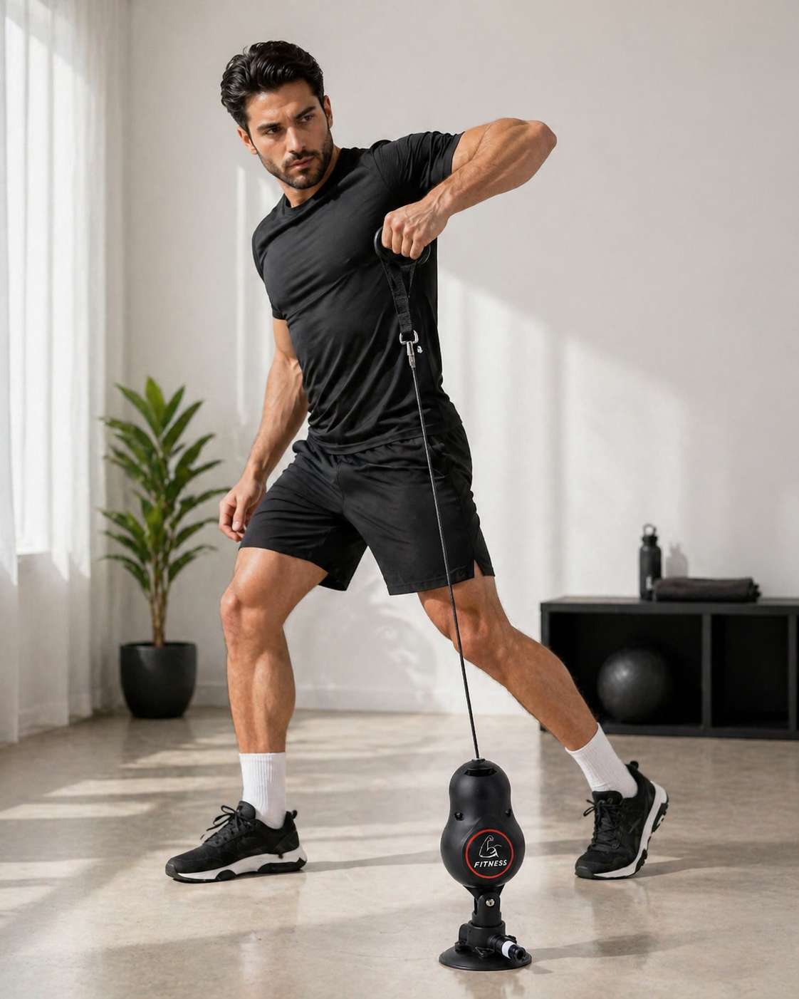 • آلة تمارين سحب بحبل مقاومة – Pull Rope Resistance Machine