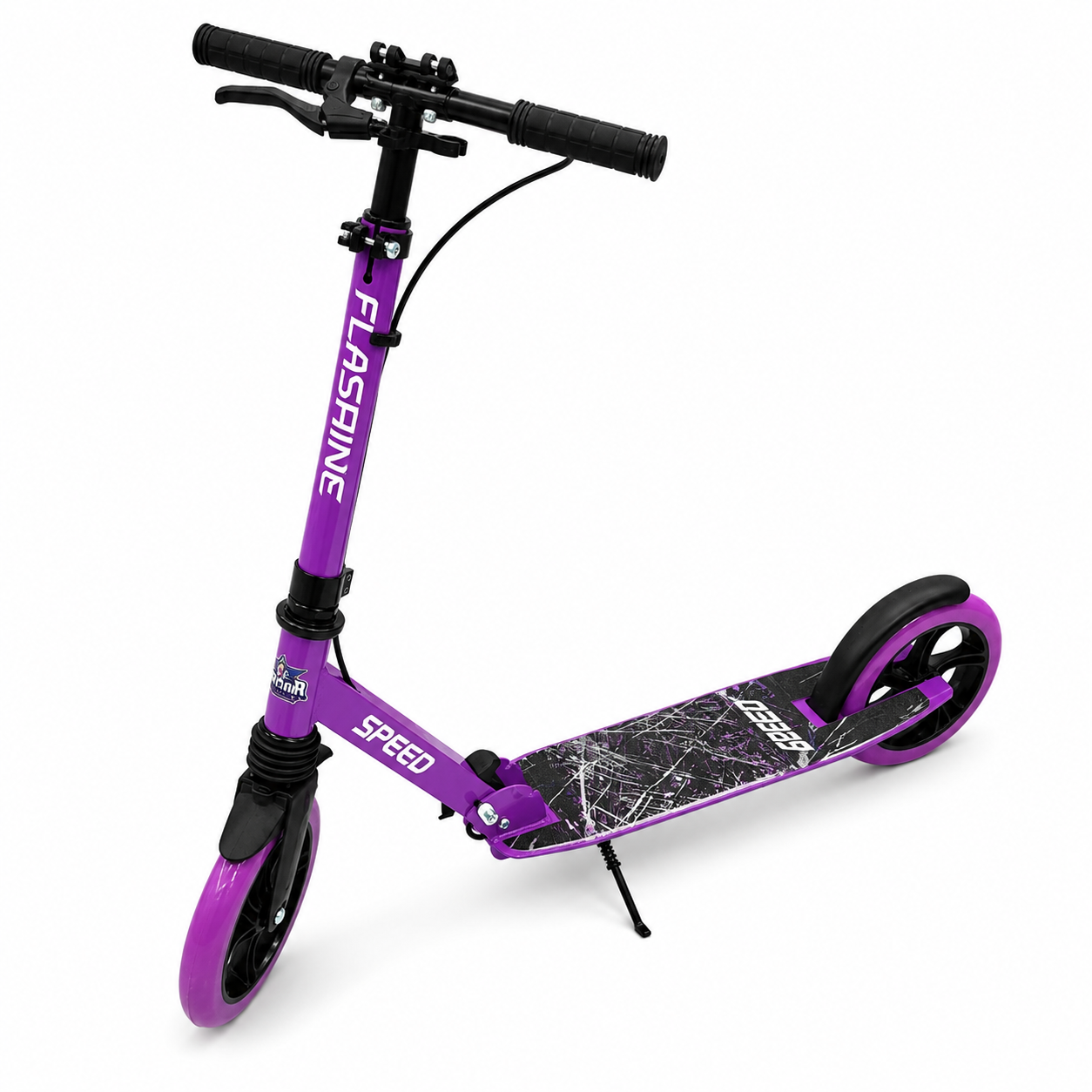 تروتينات MUSHINE SPEED قابل للطي بعجلات كبيرة – بنفسجي | Speed Scooter