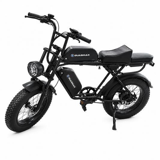 دراجة كهربائية QUASMAX بمقعد مزدوج | QUASMAX Electric Bike Dual Seat