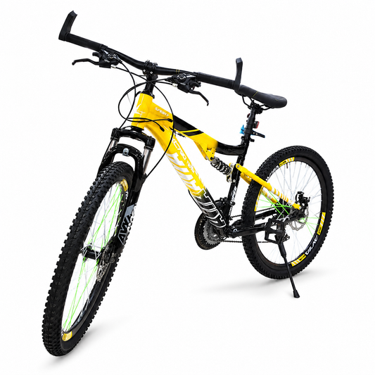 دراجة هوائية PHILLIPS SPIRIT للشباب والكبار مقاس 26 بتعليق أمامي وخلفي | PHILLIPS SPIRIT 26” Sport Mountain Bike