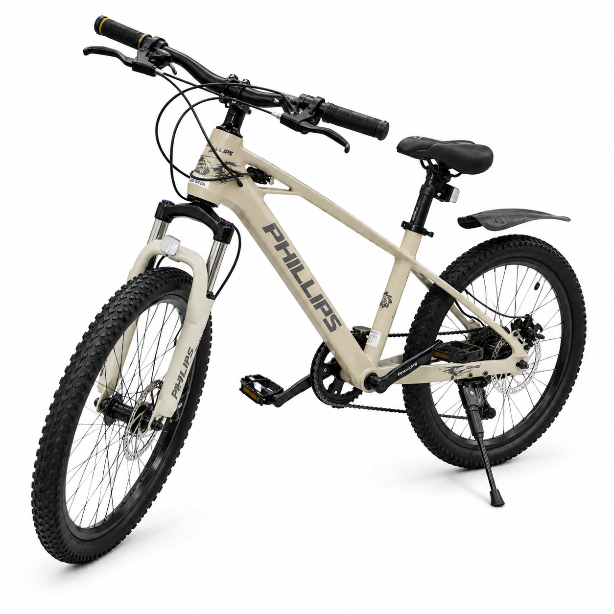 دراجة هوائية PHILLIPS للأطفال والشباب مقاس 20 بتصميم جبلي وفرامل قرصية | PHILLIPS 20” Mountain Bike for Kids &amp; Youth