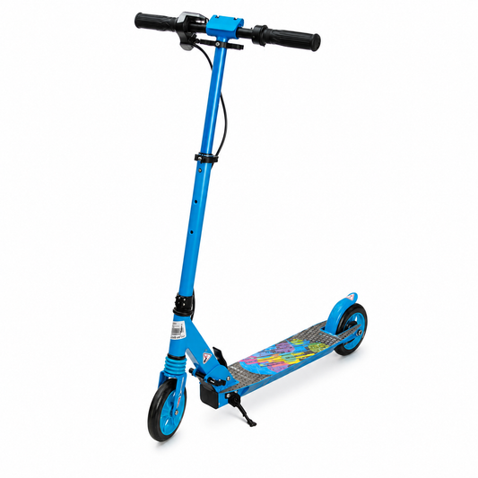 سكوتر أطفال أزرق قابل للطي | Blue Kids Foldable Scooter