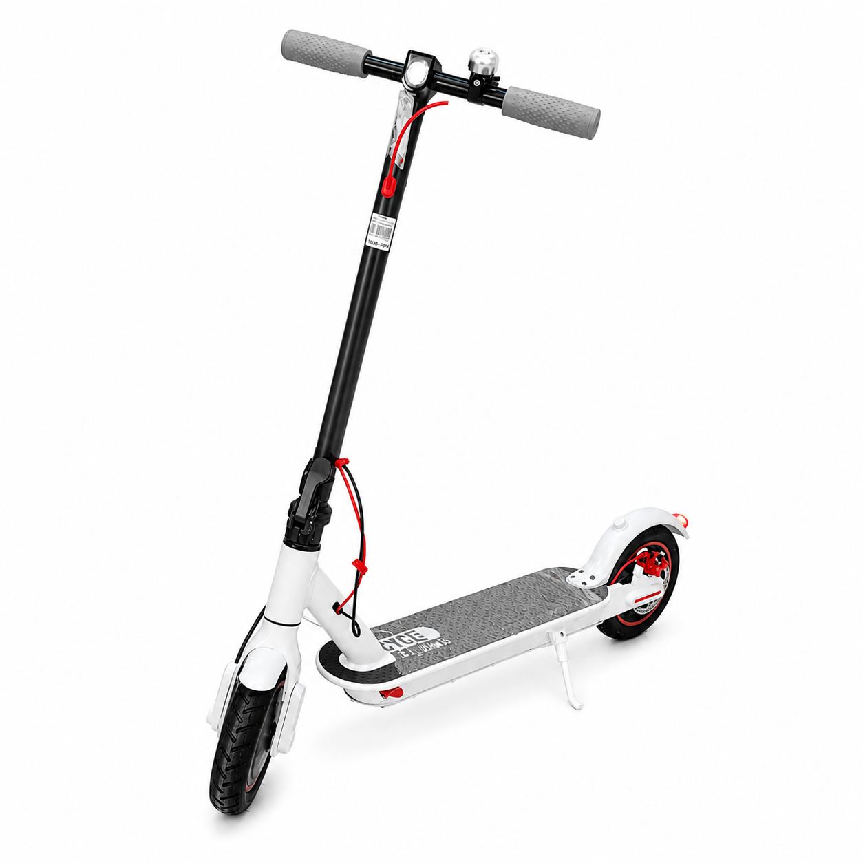 سكوتر كهربائي أبيض قابل للطي | White Foldable Electric Scooter