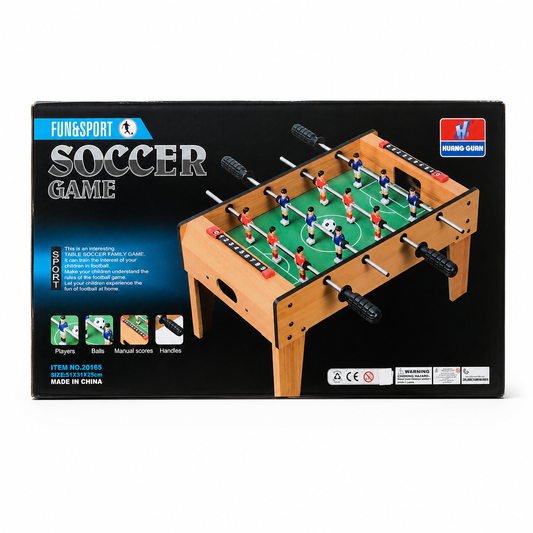 طاولة كرة قدم خشبية للأطفال | Wooden Table Soccer Game