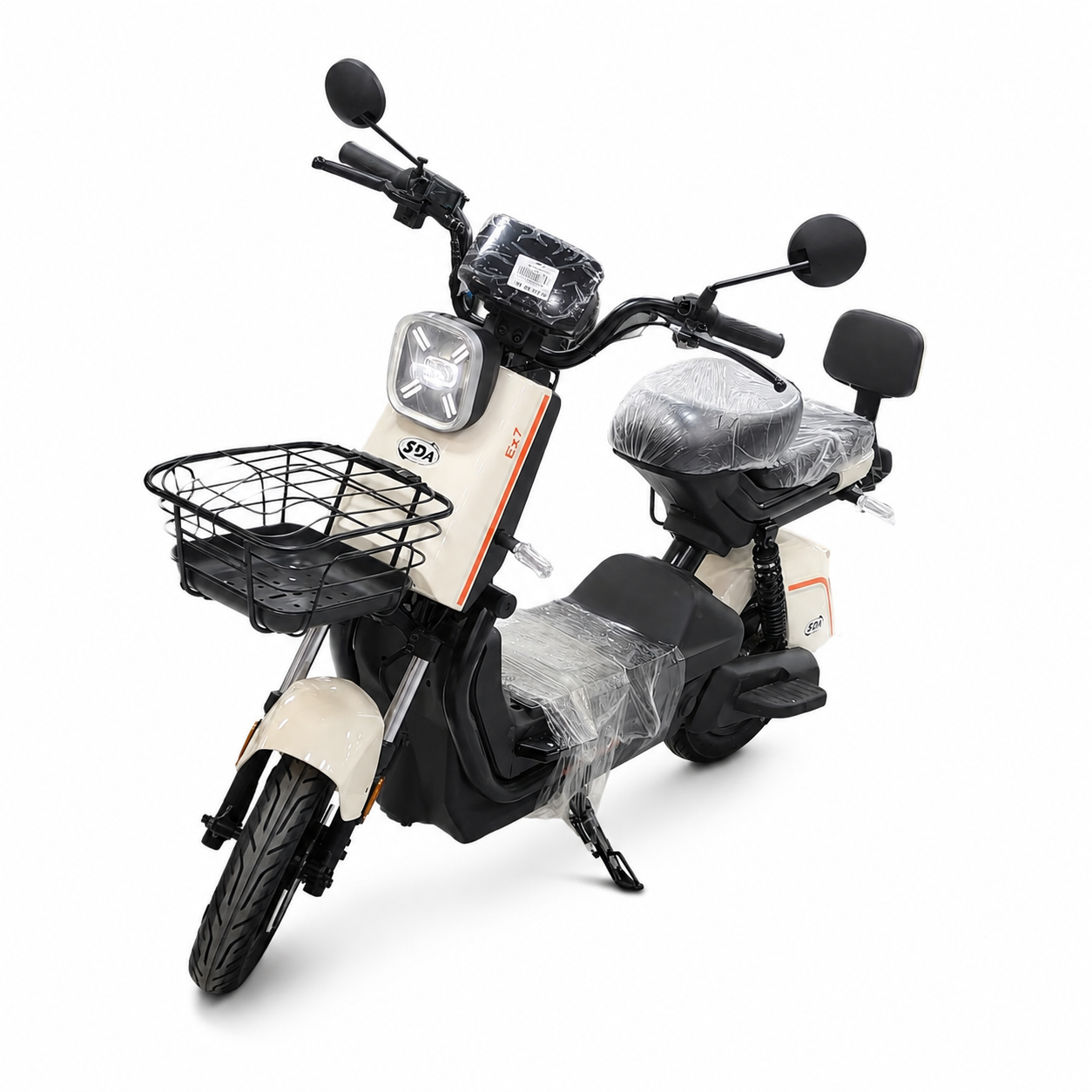 موطو كهربائية SDA E-Z7 بسلة أمامية | SDA E-Z7 Electric Scooter with Front Basket