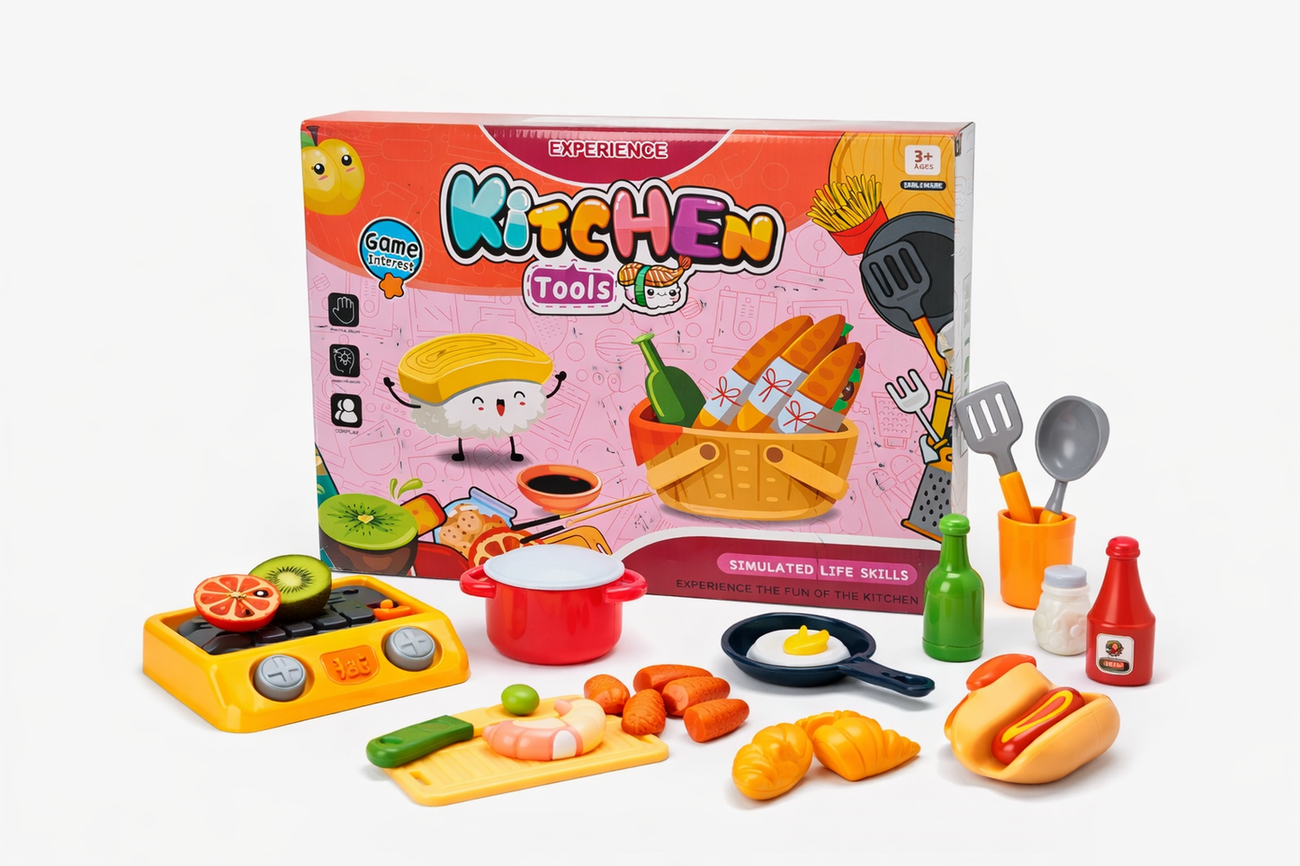 لعبة أدوات المطبخ للأطفال – Kitchen Tools