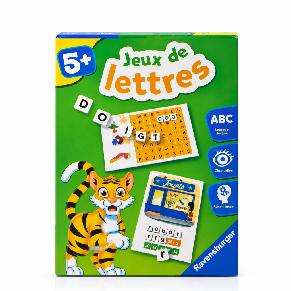 لعبة تعليم الحروف – Jeux de Lettres