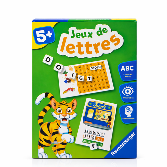 لعبة تعليم الحروف – Jeux de Lettres