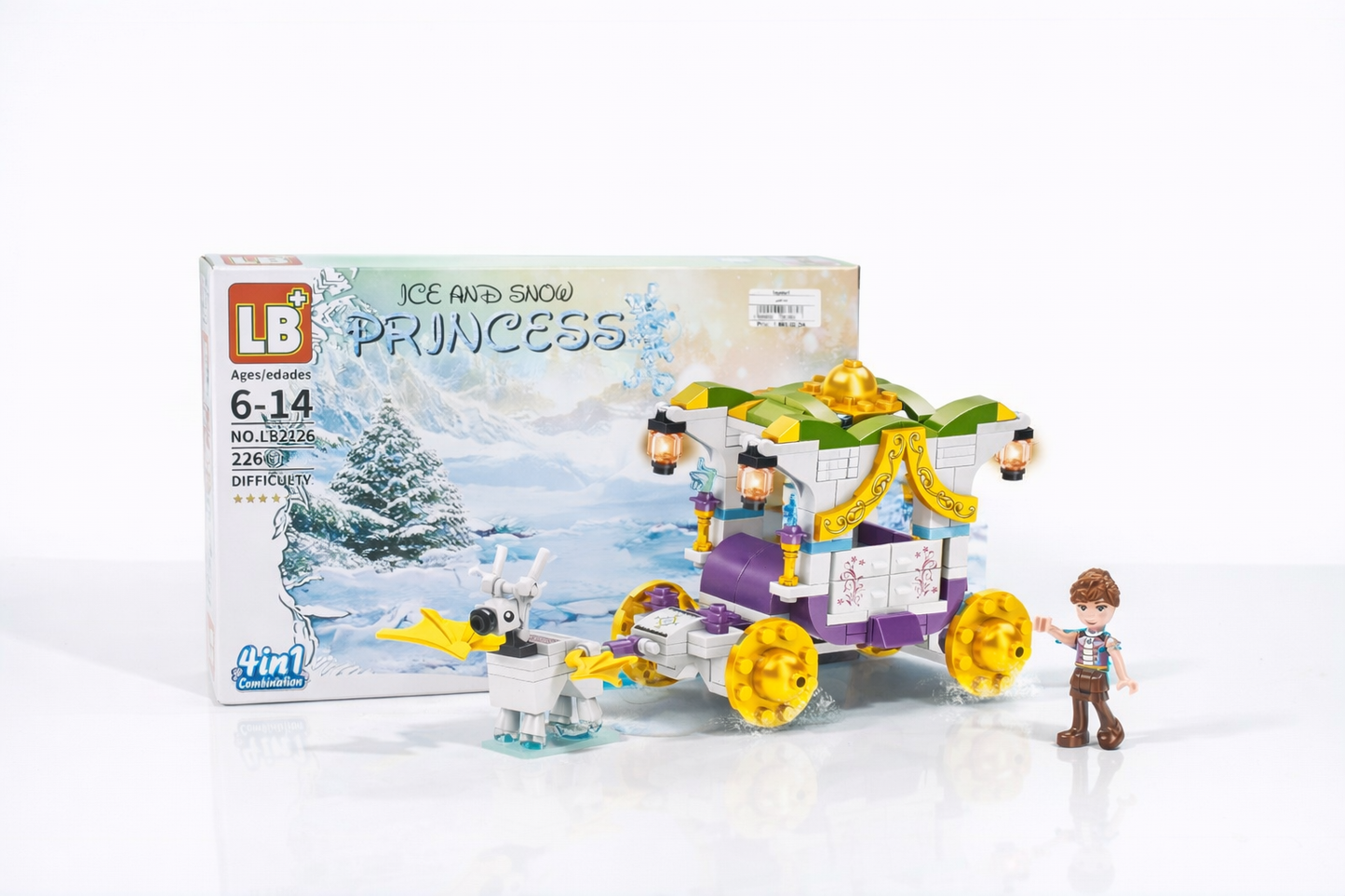 لعبة تركيب عربة الأميرة – Princess Building Blocks