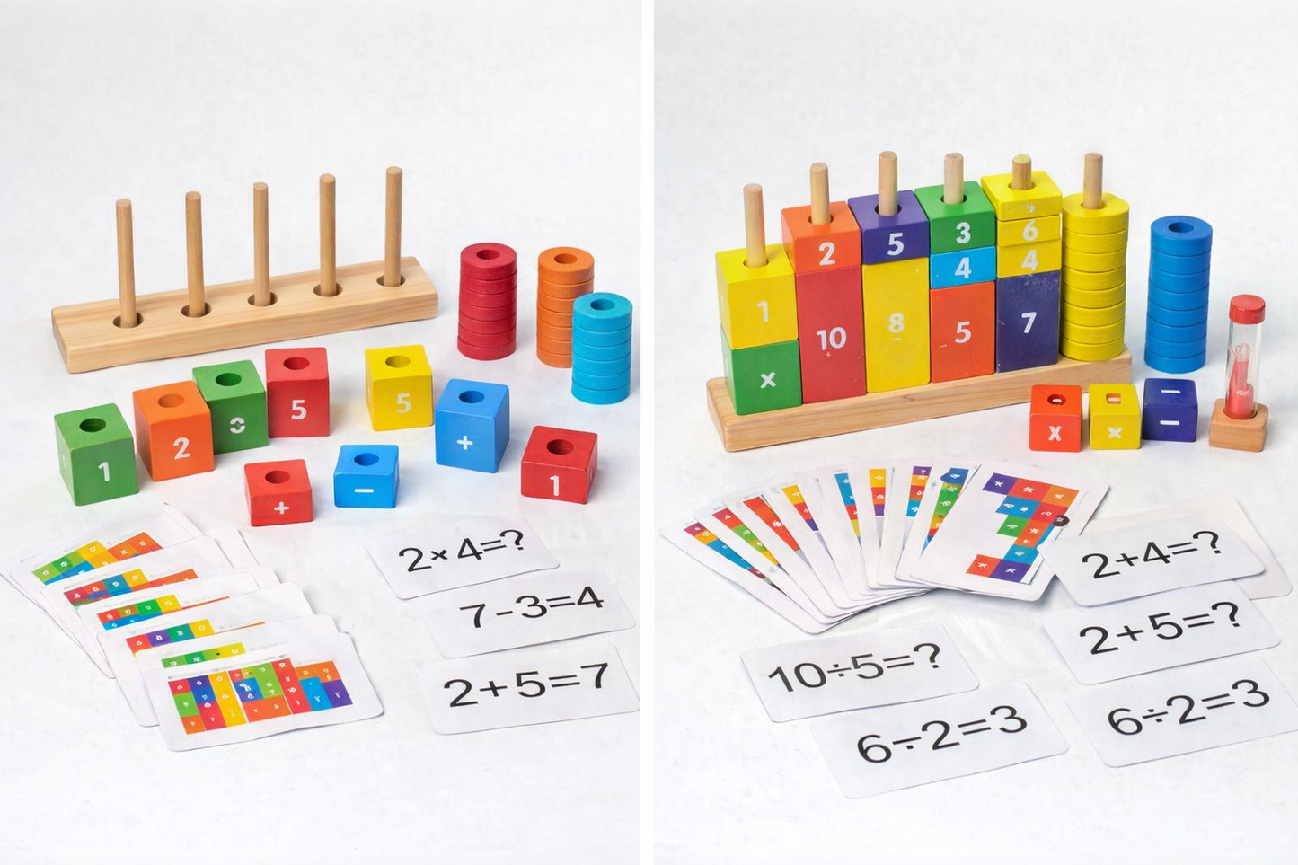 لعبة تعليم الحساب بالأعمدة للأطفال – Column Arithmetic Learning Toy