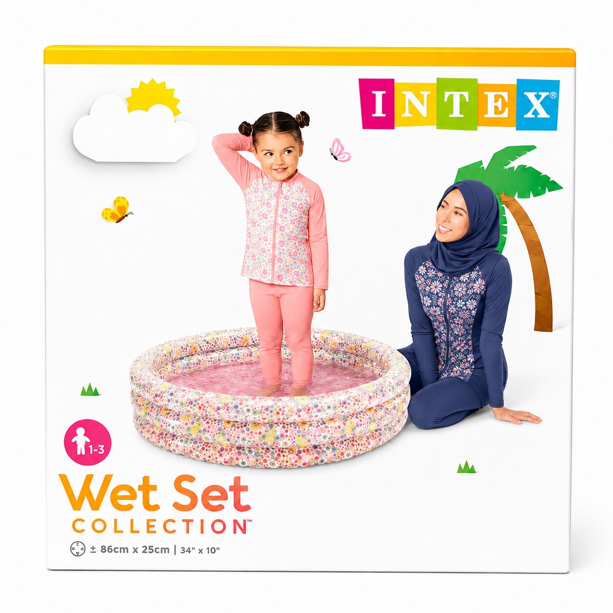 مسبح أطفال دائري INTEX | INTEX Inflatable Kids Pool