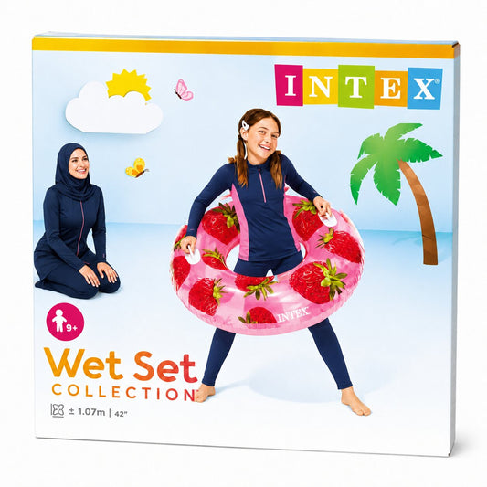 عوامة سباحة INTEX للأطفال بثلاثة أحجام | INTEX Swim Ring for Kids – 3 Sizes Available