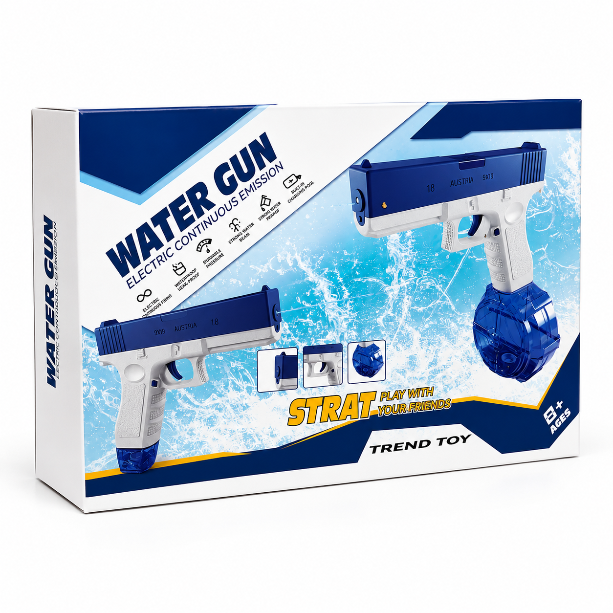 مسدس ماء كهربائي | Water Gun Electric 🔫💦