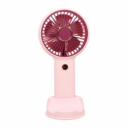 مروحة يدوية صغيرة | Handheld Mini Fan 🌬️✨