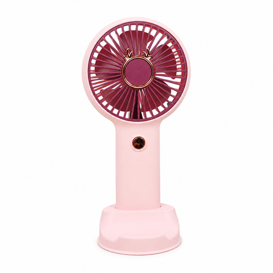 مروحة يدوية صغيرة | Handheld Mini Fan 🌬️✨