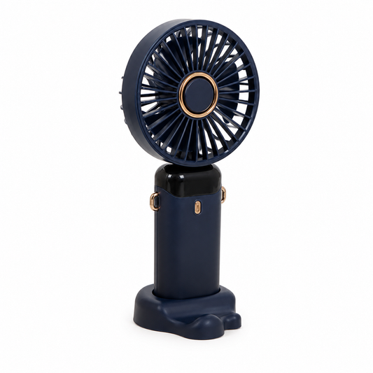 مروحة رقمية محمولة | LED Digital Display Fan 🌬️✨