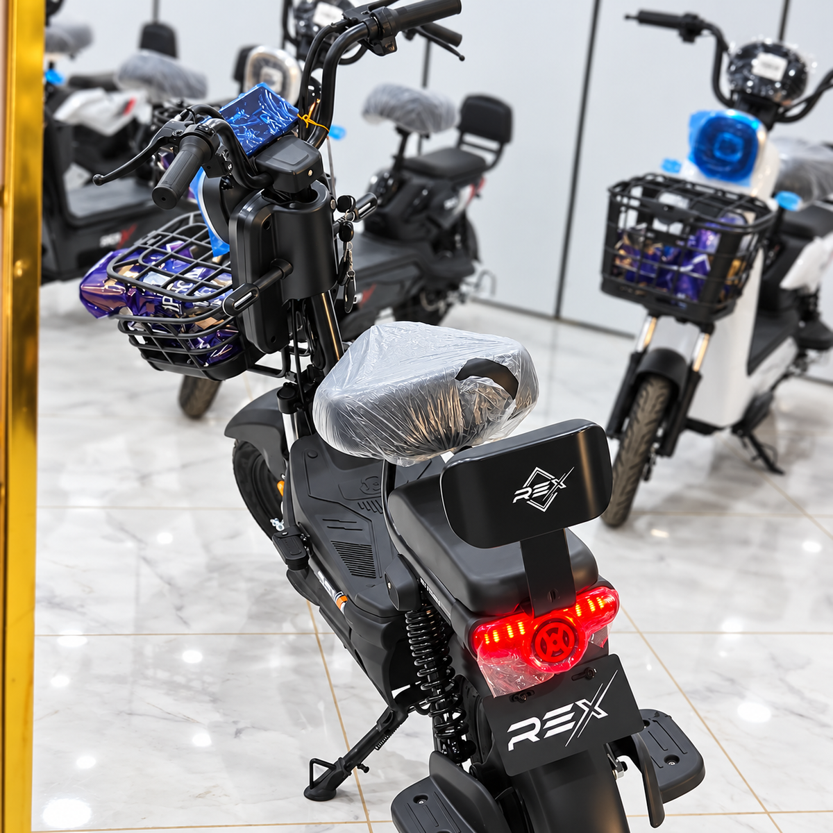 دراجة كهربائية Electric Scooter REX ROSA 500W