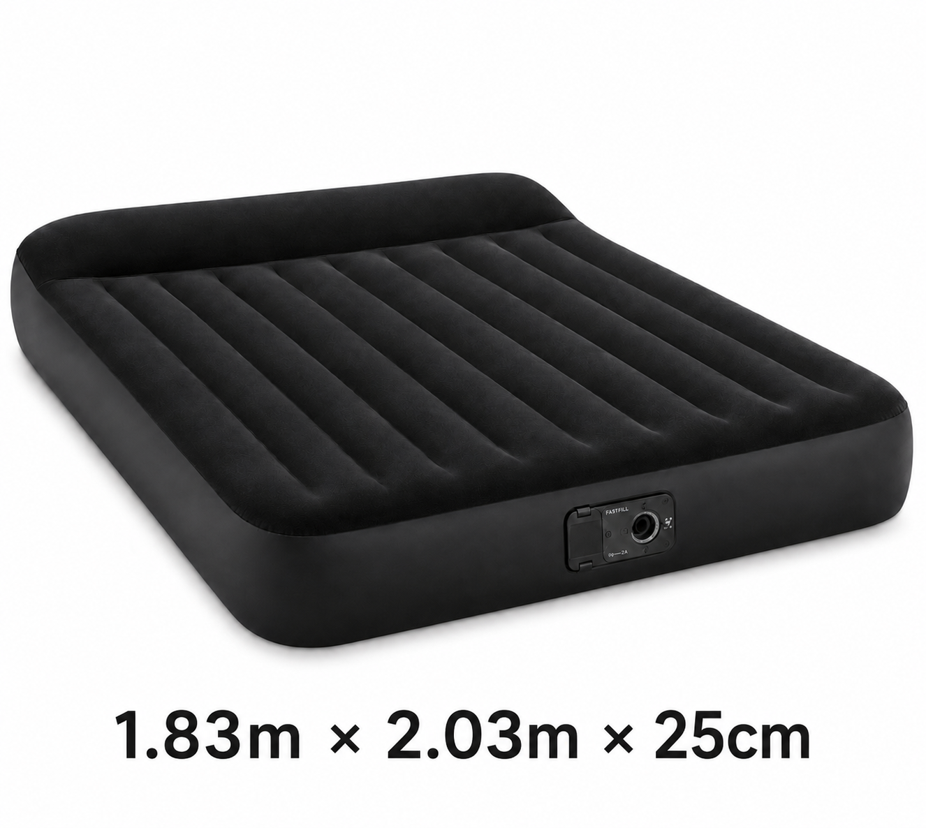مرتبة هوائية INTEX Dura-Beam لشخصين مع مضخة USB | INTEX Dura-Beam Standard Air Mattress with USB Pump