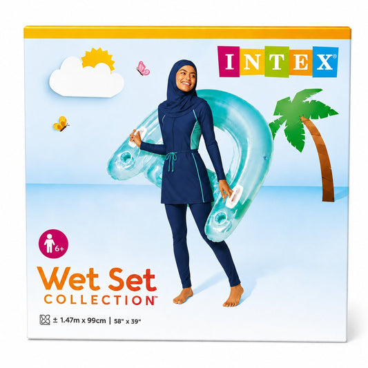 عوامة سباحة شفافة INTEX | INTEX Transparent Inflatable Swim Ring