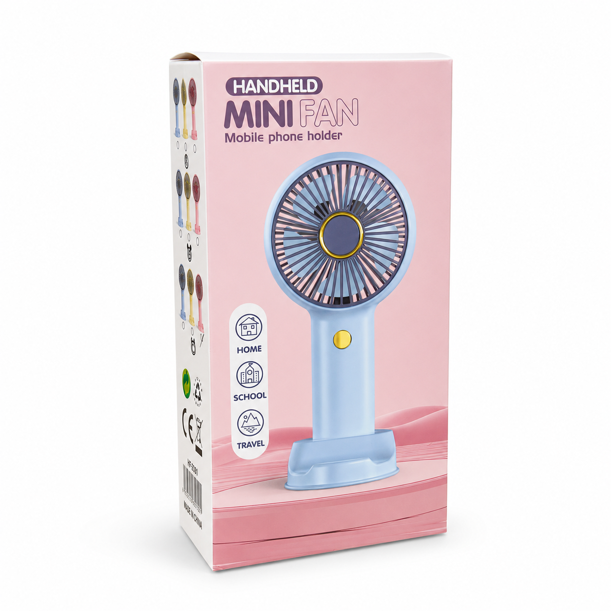 مروحة يدوية صغيرة | Handheld Mini Fan 🌬️✨