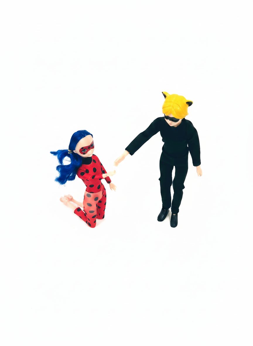 جموعة دمى ميراكولوس للأطفال Miraculous Mini Dolls Set