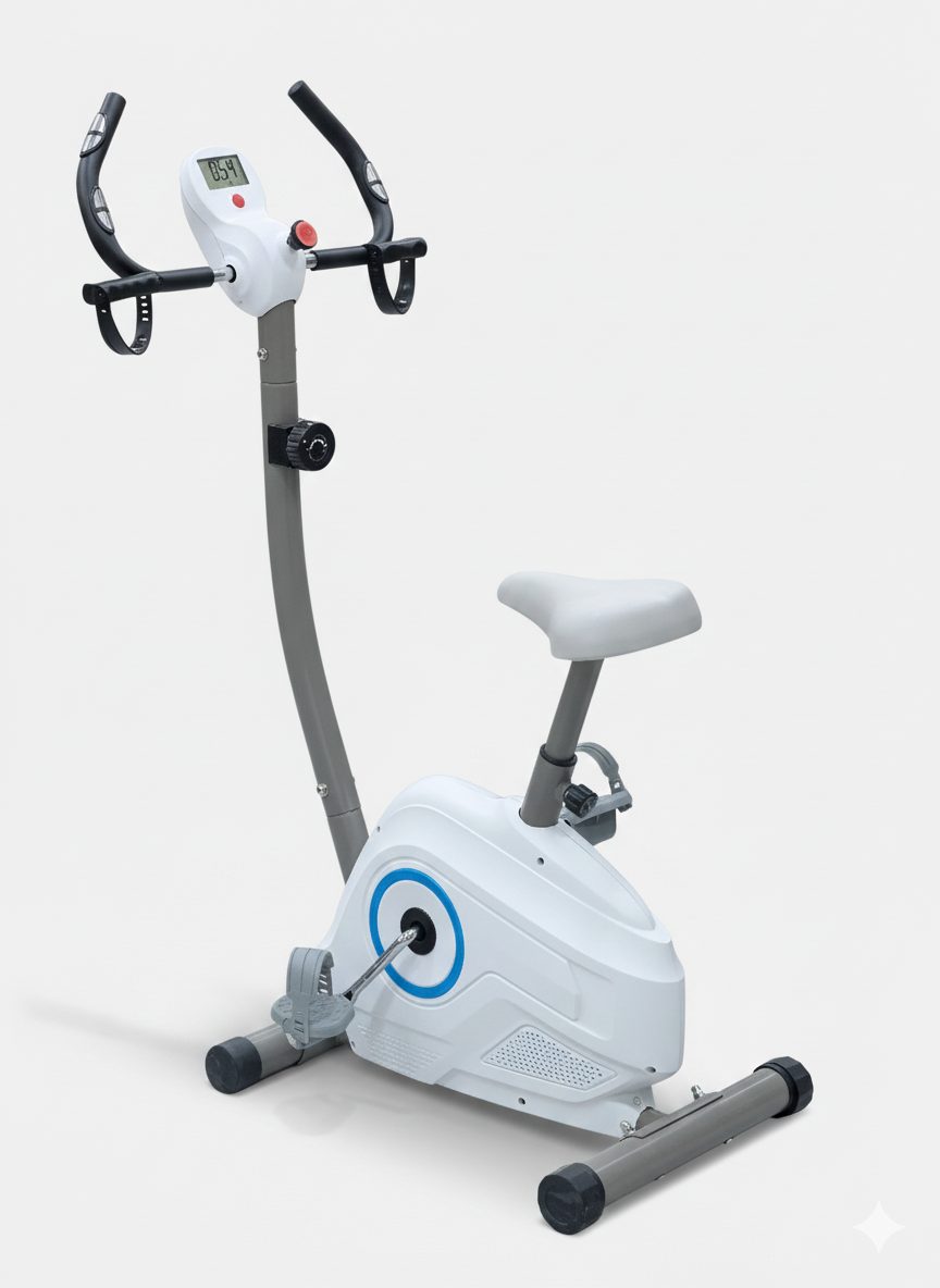 دراجة داخلية رياضية أبيض 100KG Exercise Bike