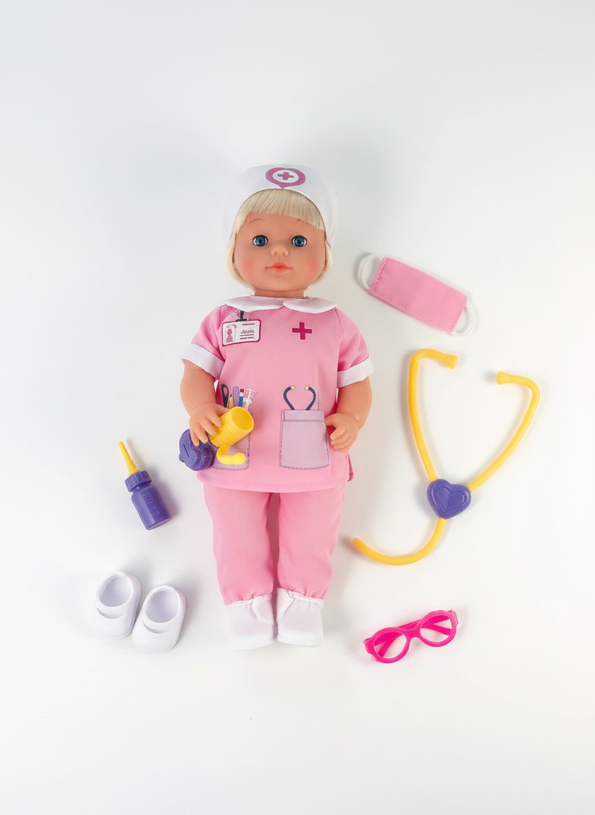 دمية الطبيب للأطفال Kids Doctor Doll Set