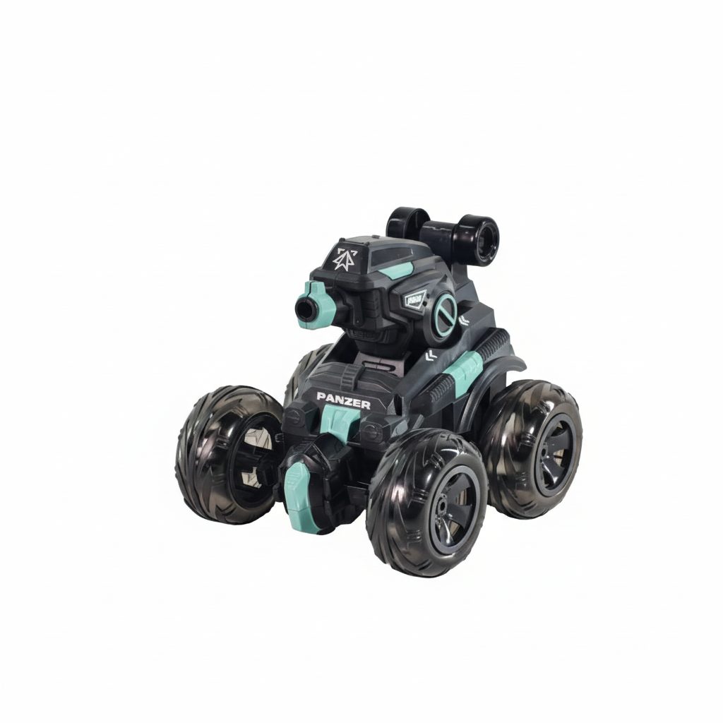 سيارة دبابة بهلوانية مائية  Flip Stunt Water Bomb RC Tank