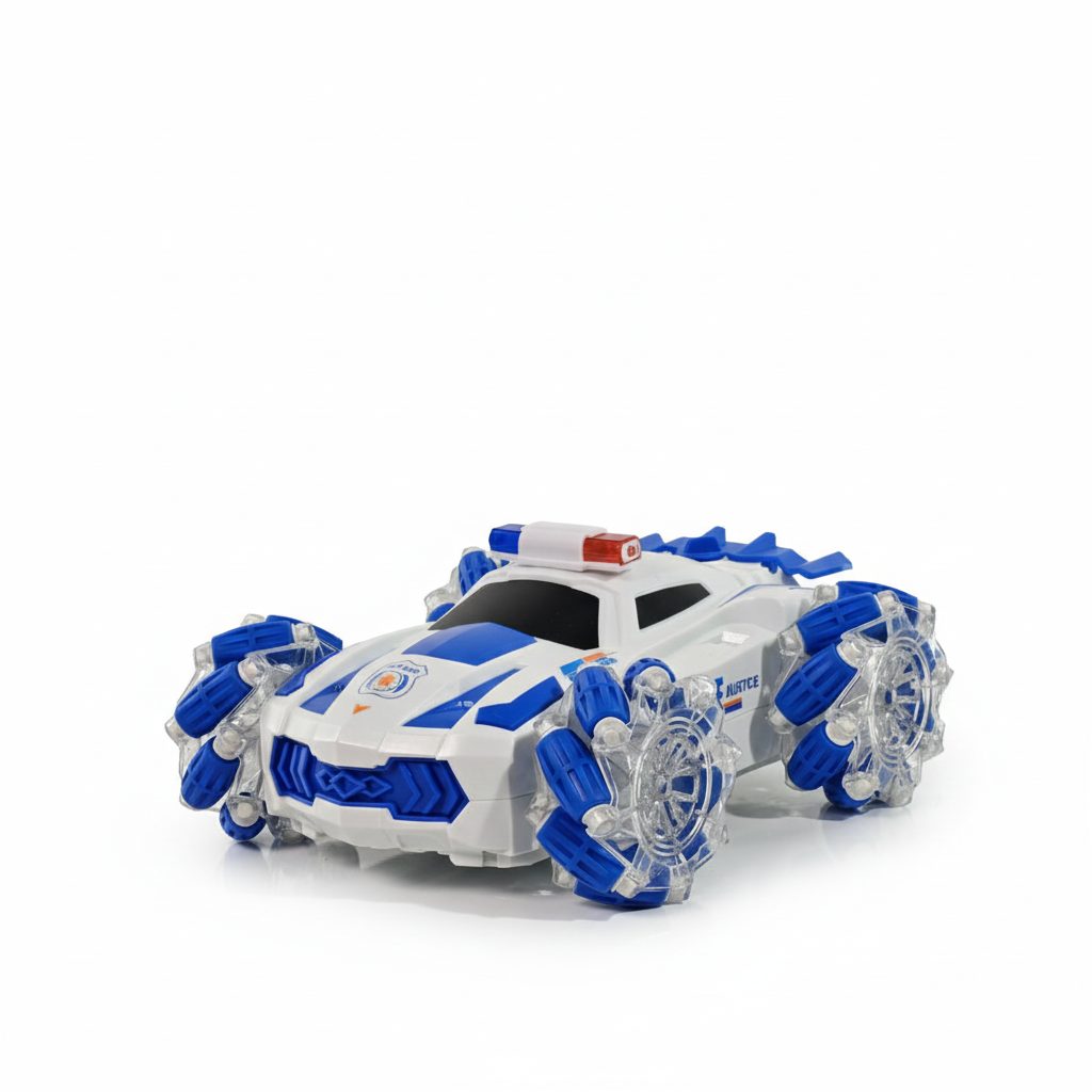 سيارة شرطة بهلوانية RC Police Stunt Car