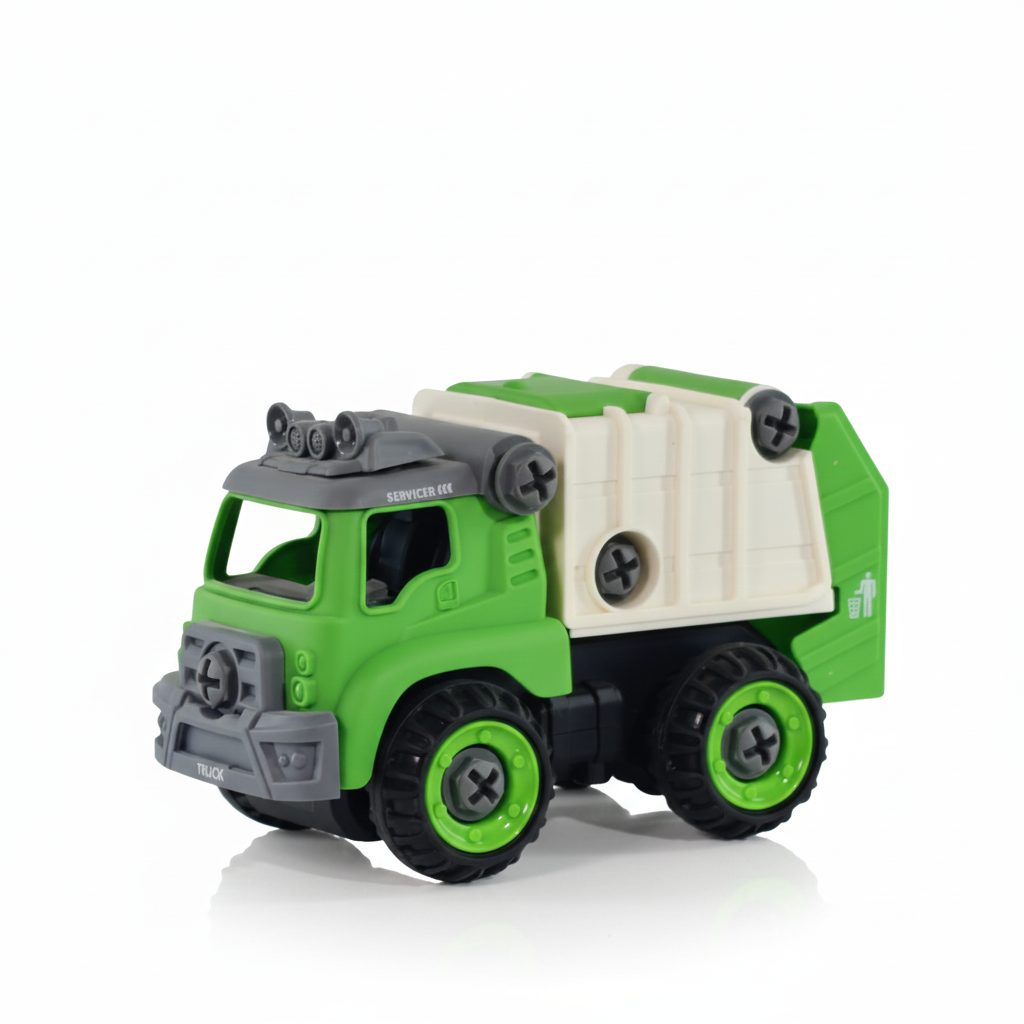 شاحنة قمامة DIY بالتحكم Garbage Truck Assembling RC