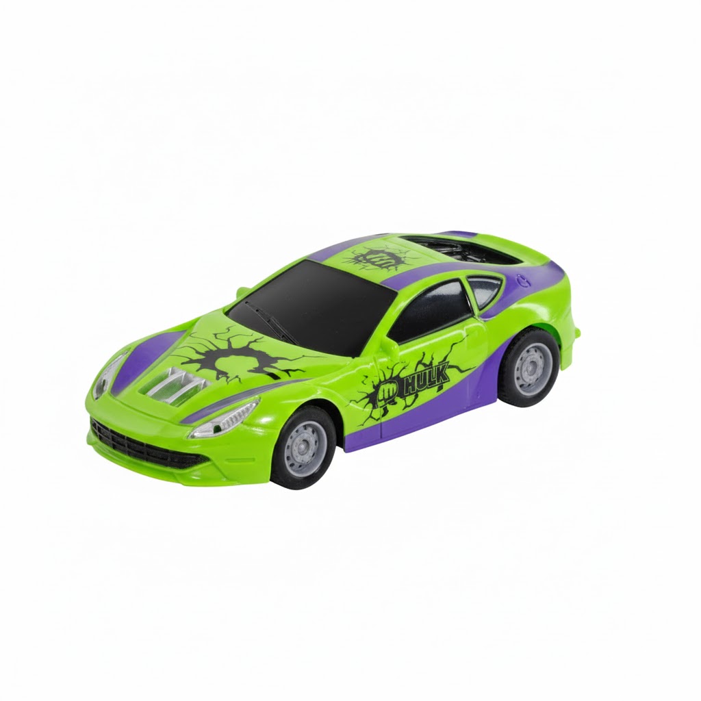 طقم سيارة سباق تحكم عن بعد Super Avengers RC Racing Car Set