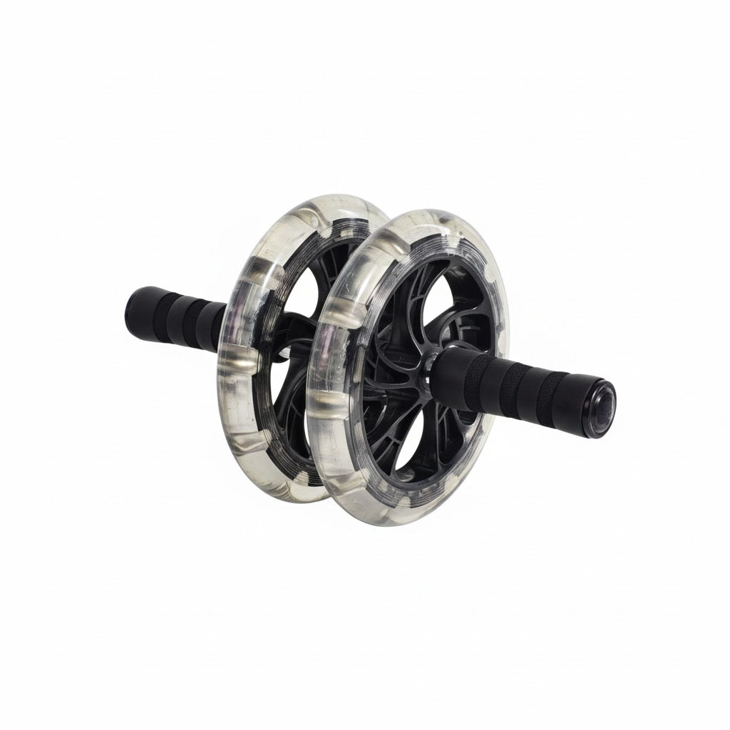 عجلة تمرين مزدوجة للبطن Dual Wheel Ab Roller