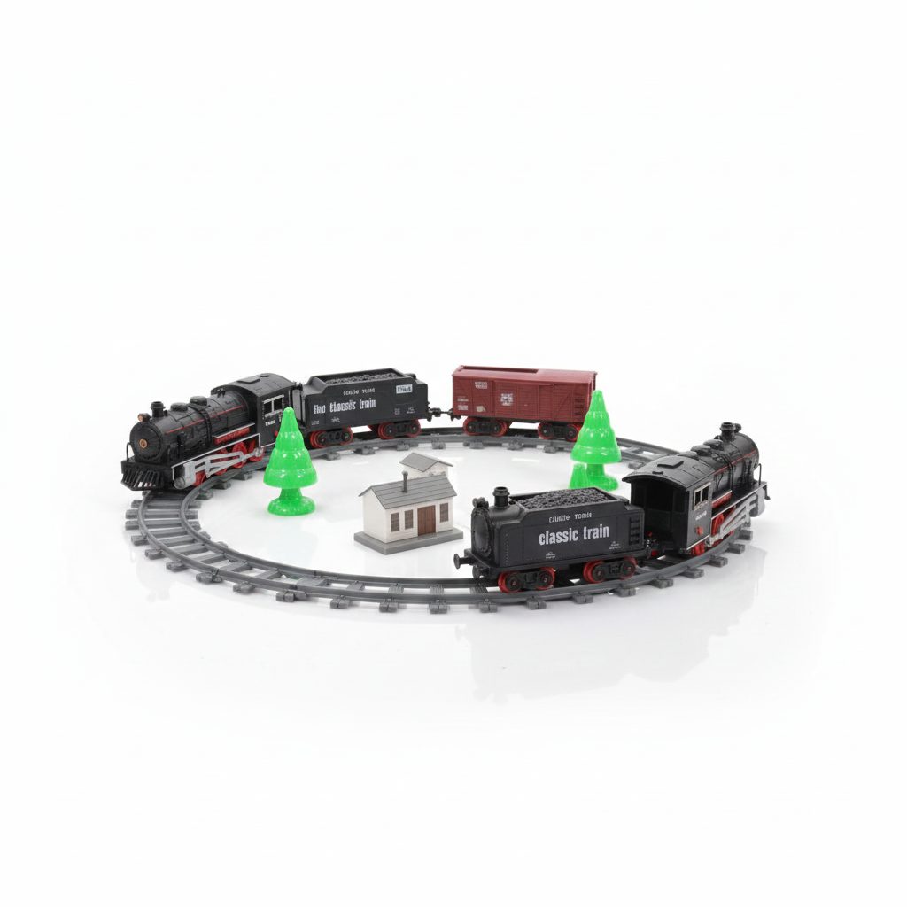 قطار كهربائي كلاسيكي Classic Electric Train Set