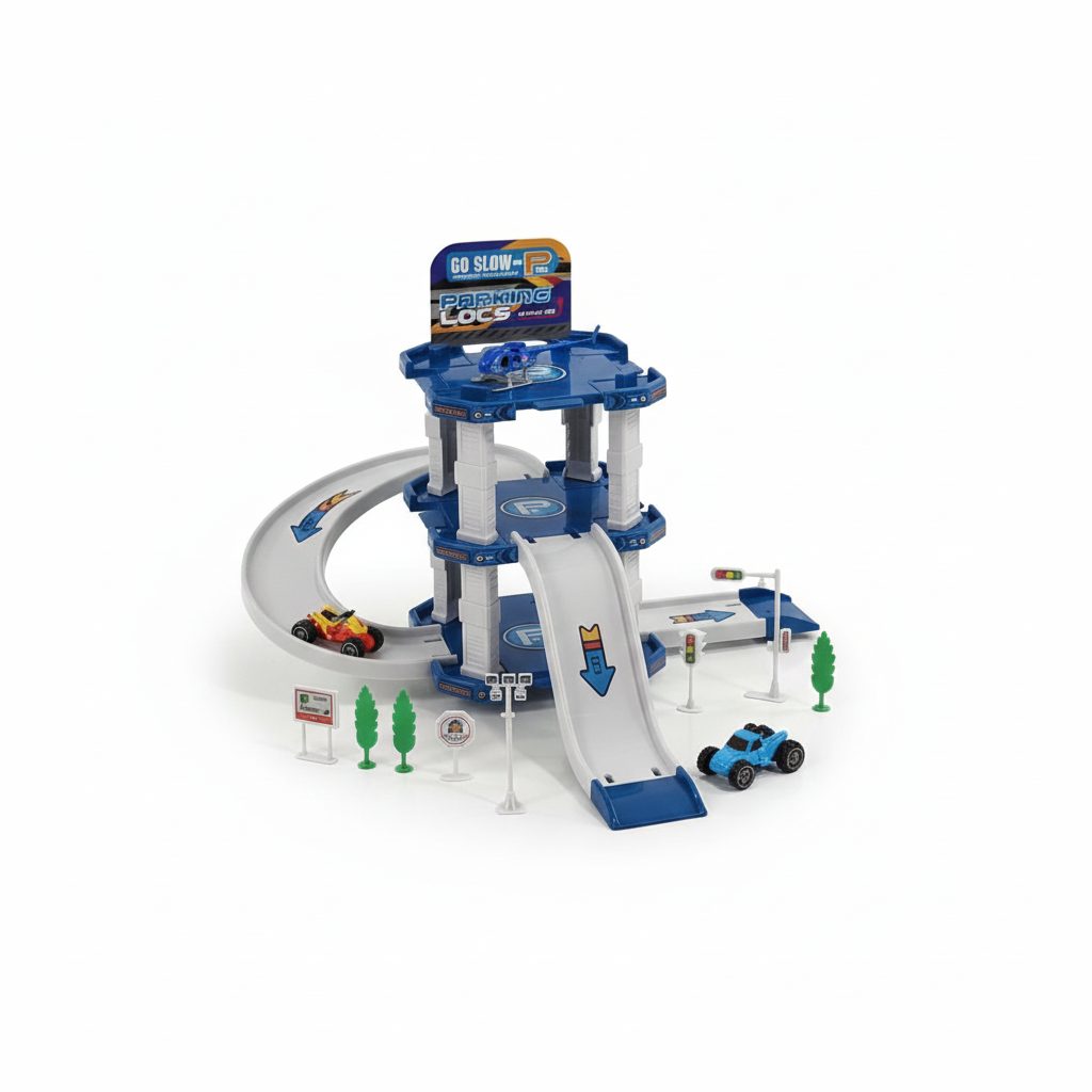 لعبة موقف السياراتMini Parking Lot Playset