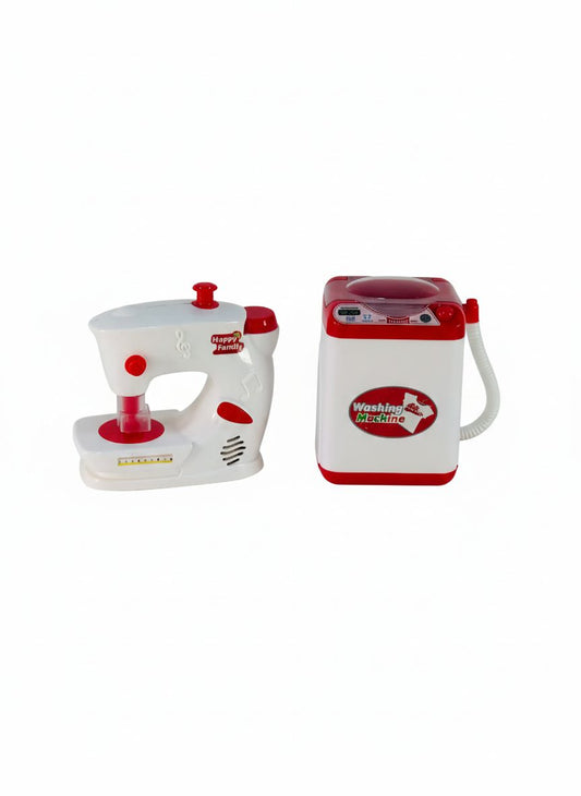 مجموعة خياطة وغسيل للأطفال  Happy Family Sewing & Laundry Set