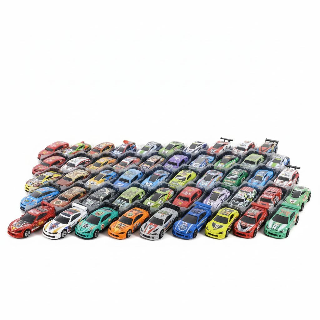 مجموعة سيارات سباق Auldey Mini Racing Cars