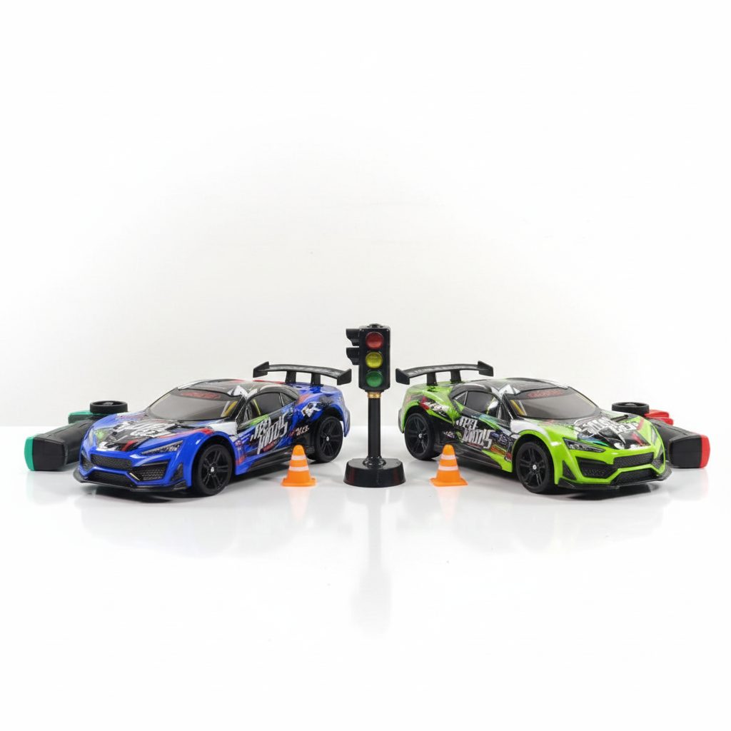 مجموعة سيارات سباق Craze Flashing Lights Racer
