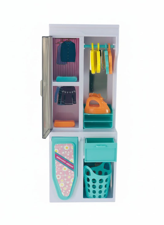 مجموعة غسيل ومكواة لدمى الأطفال  Doll Laundry & Ironing Play Set