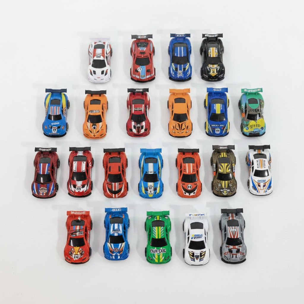 مجموعة موقف سياراتMini Car Parking Playset 26 pcs